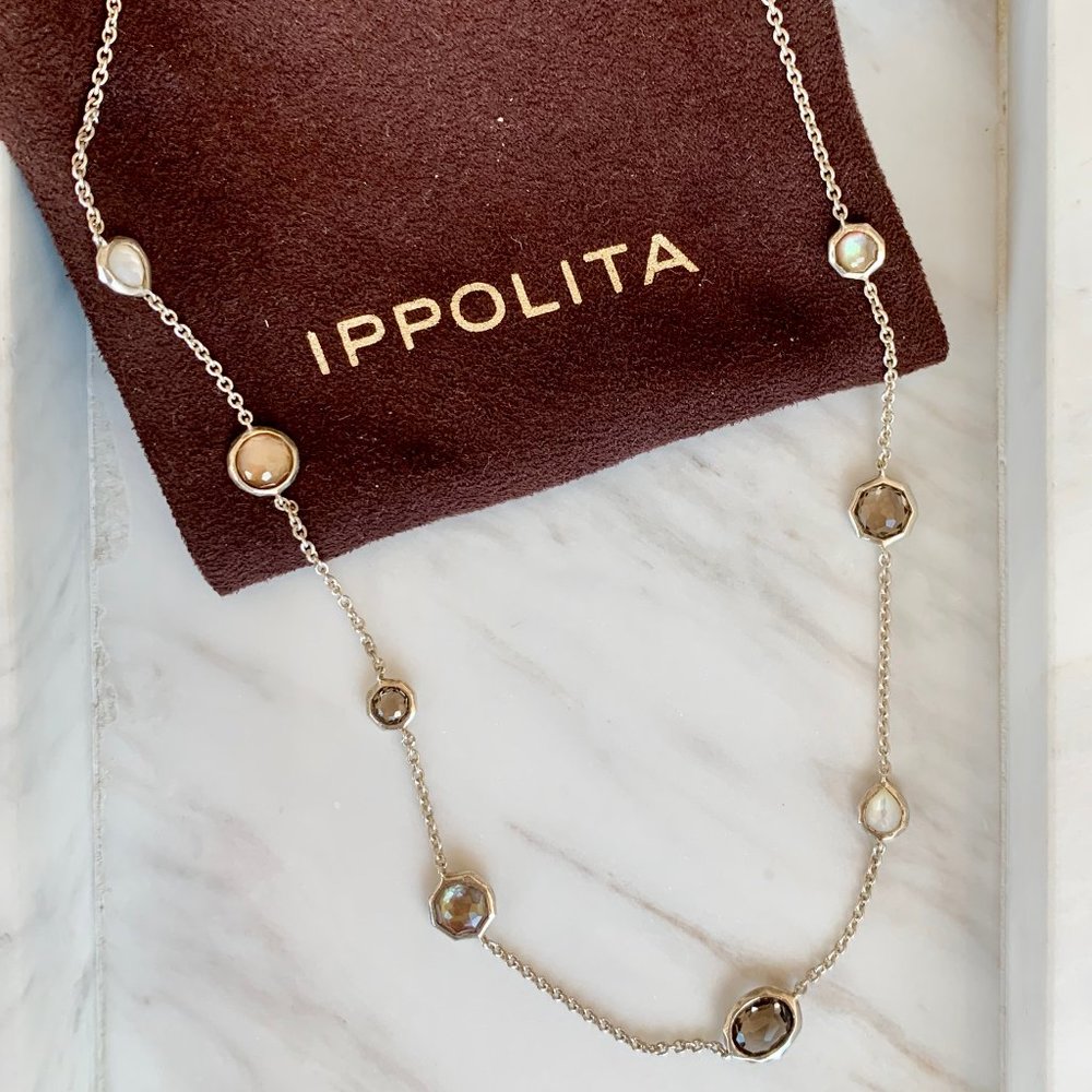 IPPOLITA Mini Station Necklace in Sterling Silver